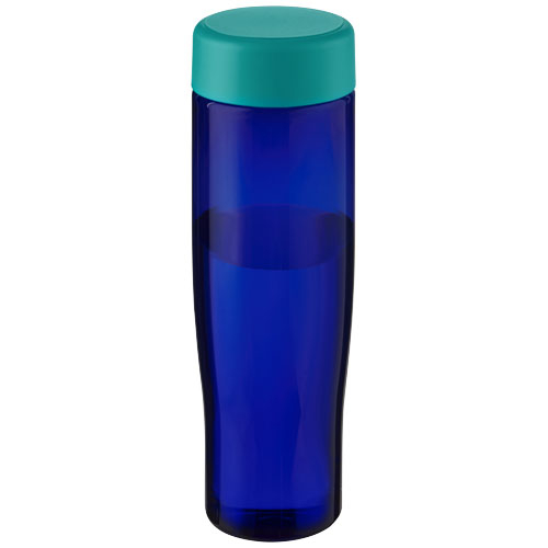 Bouteille d'eau publicitaire 700ml H2O Active® Eco Tempo Vert eau et Bleu
